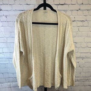 Urban Outfitters Ecote Cream Knit Cardigan Sz Small